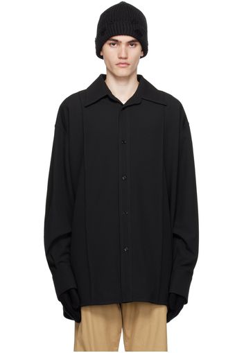 MM6 Maison Margiela Black Pinched Seam Shirt