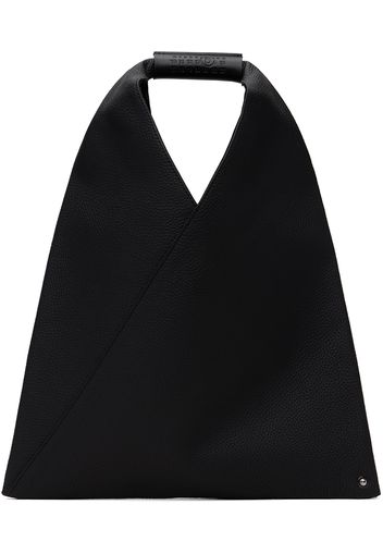 MM6 Maison Margiela Black Classic Triangle Small Tote