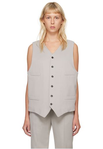 MM6 Maison Margiela Taupe Tailoring Vest