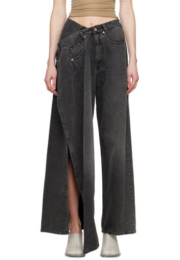 MM6 Maison Margiela Gray 5-Pocket Jeans