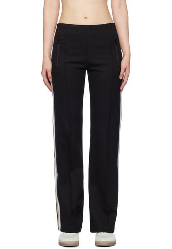 MM6 Maison Margiela Black Striped Lounge Pants