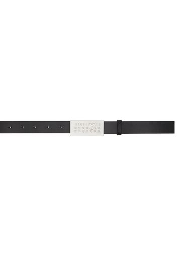 MM6 Maison Margiela Black Numeric Belt