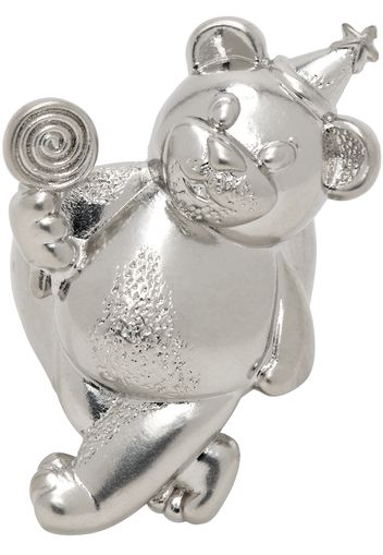 MM6 Maison Margiela Silver Party Bear Ring