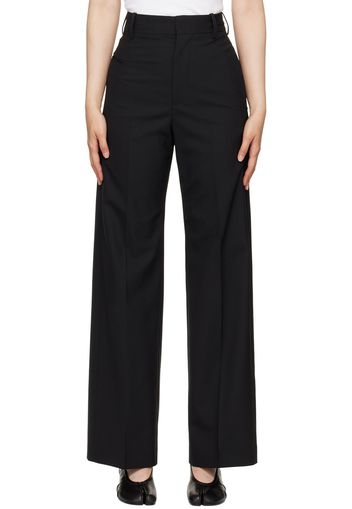 MM6 Maison Margiela Black Stitch Trousers