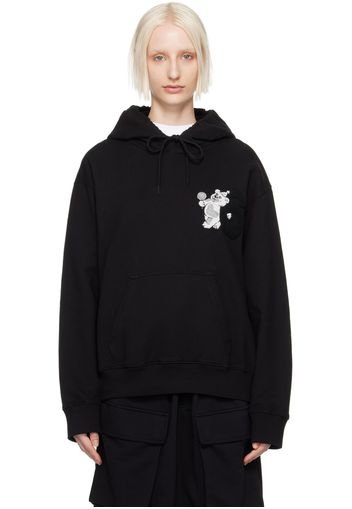 MM6 Maison Margiela Black Patch Hoodie