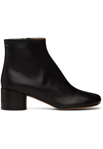 MM6 Maison Margiela Black Anatomic Ankle Boots