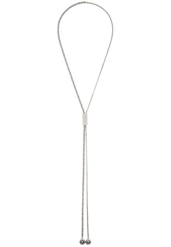 MM6 Maison Margiela Silver Logo Necklace