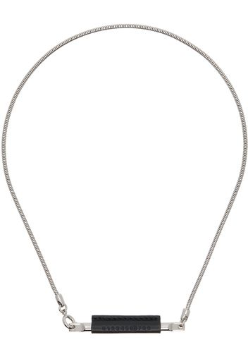 MM6 Maison Margiela Silver Snake Chain Necklace