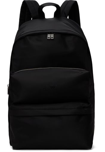 MM6 Maison Margiela Black Three Pocket Backpack