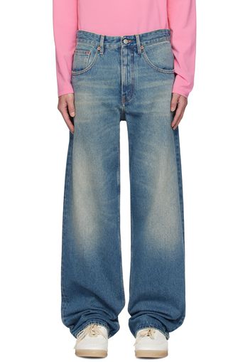 MM6 Maison Margiela Blue 5 Pockets Jeans