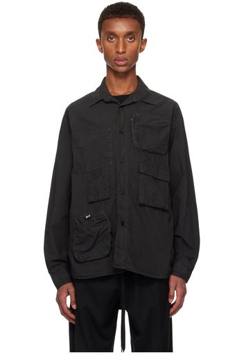 MM6 Maison Margiela Black Pocket Shirt