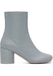 MM6 Maison Margiela Blue Anatomic Boots