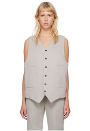 MM6 Maison Margiela Taupe Tailoring Vest