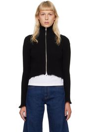 MM6 Maison Margiela Black Camionneur Sweater