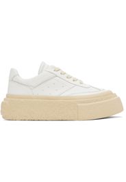 MM6 Maison Margiela White Chunky Gambetta Sneakers