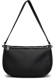 MM6 Maison Margiela Black Double Slouchy Shoulder Bag