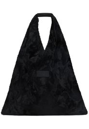 MM6 Maison Margiela Black Classic Triangle Tote