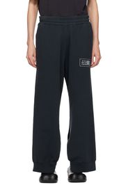 MM6 Maison Margiela Black Vented Lounge Pants