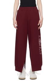 MM6 Maison Margiela Red Printed Lounge Pants