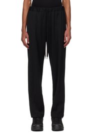 MM6 Maison Margiela Black Tailoring Wool Trousers