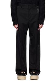 MM6 Maison Margiela Black Tailored Trousers