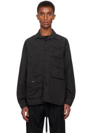 MM6 Maison Margiela Black Pocket Shirt