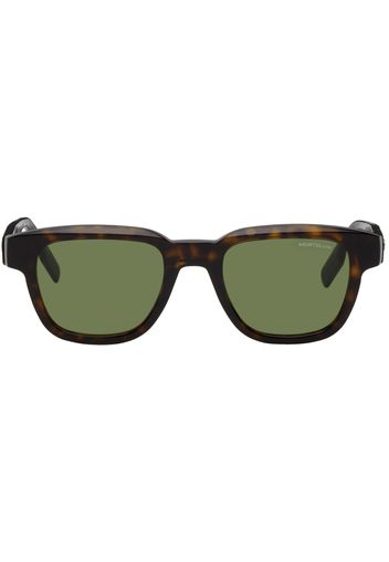 Montblanc Tortoiseshell Sqaure Sunglasses