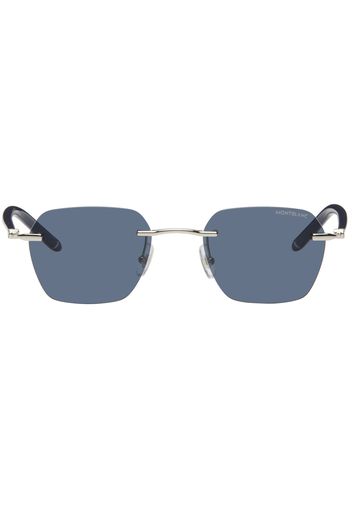 Montblanc Blue Square Sunglasses
