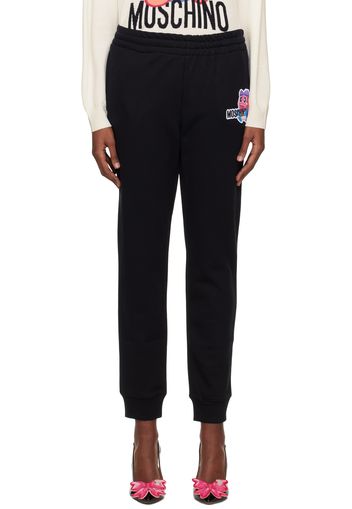 Moschino Black Puzzle Bobble Lounge Pants