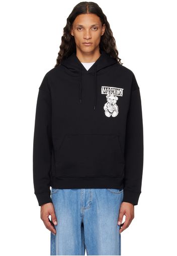 Moschino Black Teddy Bear Hoodie