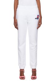 Moschino White Puzzle Bobble Lounge Pants