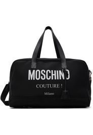 Moschino Black Travel Bag