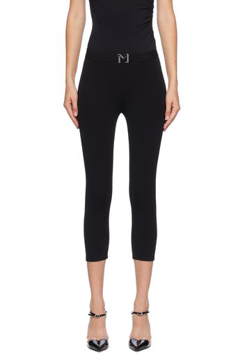 Mugler Black M Capri Trousers