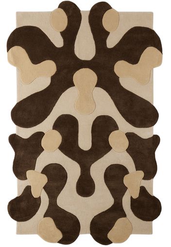 Mush Studios SSENSE Exclusive Brown Large Blot Rug