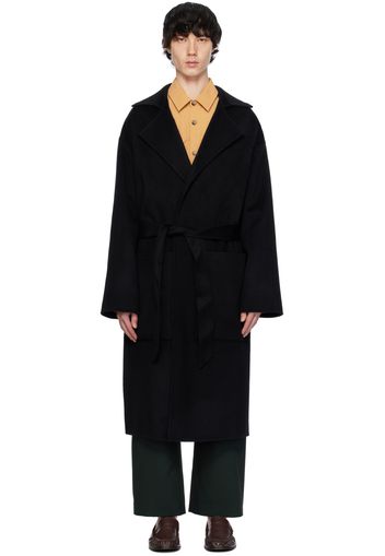 Nanushka Black Timo Coat