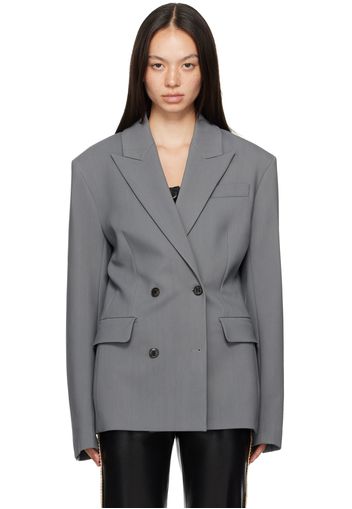 Nanushka Gray Laane Blazer