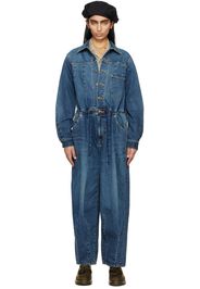 NEEDLES Blue Darts Denim Jumpsuit