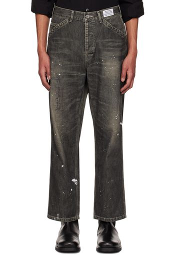 Neighborhood Black Savage Utility Jeans