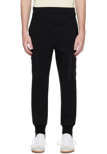 Neil Barrett Black Cargo Sweatpants