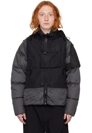 NEMEN® Black Army Multifabrics Down Jacket