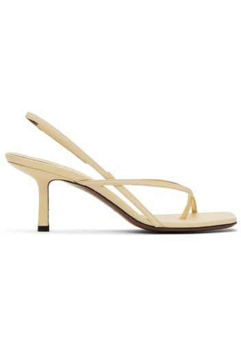 NEOUS Beige Shamali Heeled Sandals