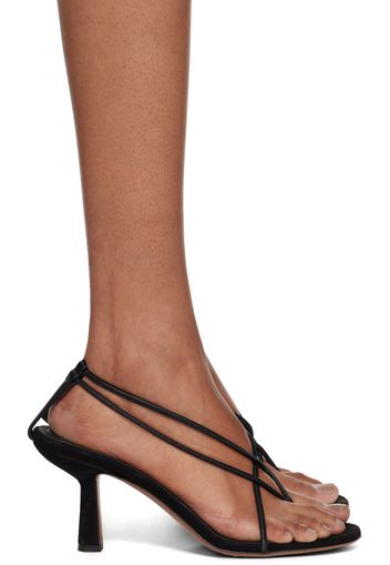 NEOUS Black Gloas Sandals