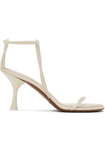 NEOUS White Nenque Heeled Sandals