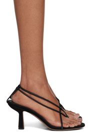 NEOUS Black Gloas Sandals