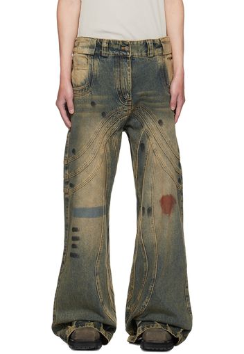 NO/FAITH STUDIOS Blue Wave Jeans