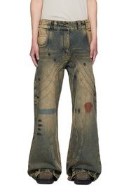 NO/FAITH STUDIOS Blue Wave Jeans