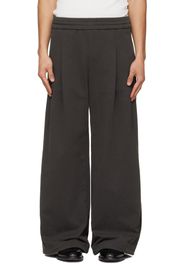 NULLUS Gray Interweaved Sweatpants