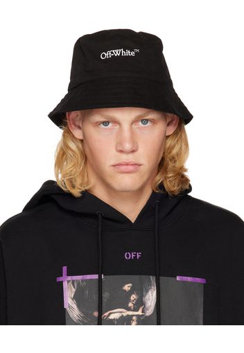 Off-White Black Bookish Bucket Hat