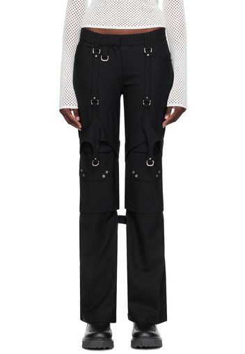 Off-White Black Harness Trousers