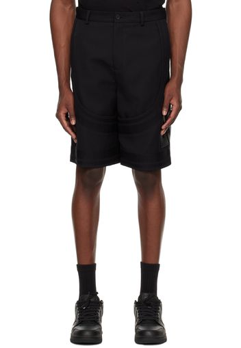 Off-White Black Formal Varsity Shorts